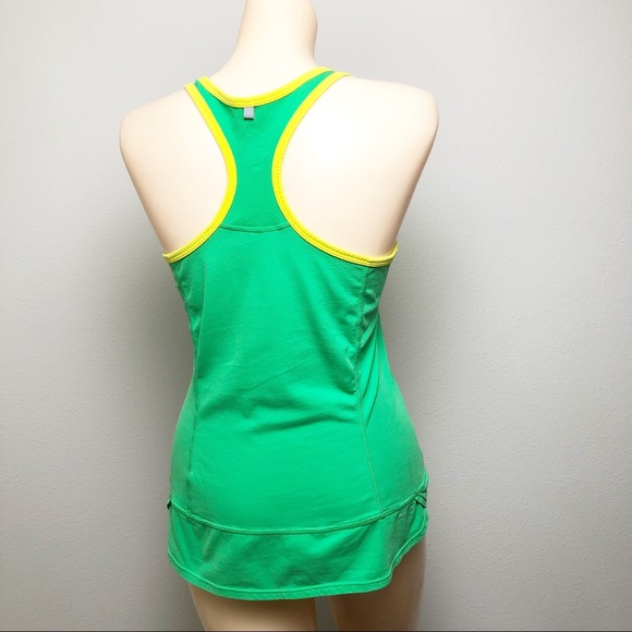 Nike dri fit Green Sleeveless Top Medium - Picture 2 of 5
